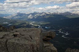 Mount Whistler in Jasper